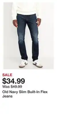 Old Navy Old Navy Slim Built-In Flex Jeans offer
