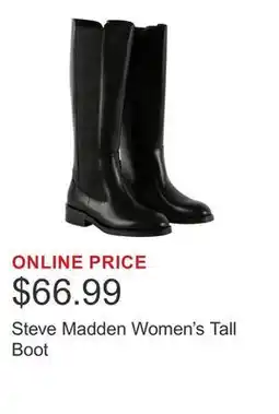 Costco Steve Madden Women's Tall Boot offer