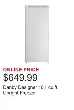 Costco Danby Designer 10.1 cu.ft. Upright Freezer offer