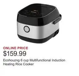 Costco Ecohouzng 6 cup Multifunctional Induction Heating Rice Cooker offer