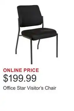 Costco Office Star Visitor's Chair offer