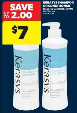 Real Canadian Superstore Kerasys shampoo or conditioner offer