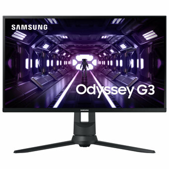 Best Buy Samsung Odyssey G35 27" FHD 144Hz 1ms GTG VA LED FreeSync Gaming Monitor (LF27G35TFWNXZA) - Black offer