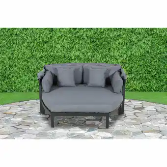 Best Buy Seychelle Outdoor Day Bed - Dark Grey offer