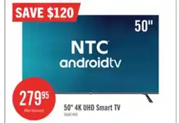 The Brick NTC 50 UHD Smart Android TV offer