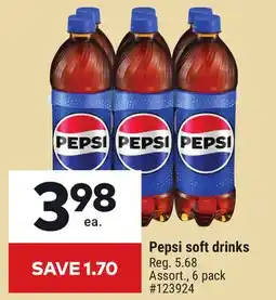 Giant Tiger Pepsi soft drinks offer
