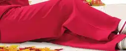 Giant Tiger wide leg fleece pants offer
