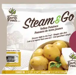 Giant Tiger Steam & Go mini yellow potatoes offer