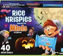 Giant Tiger Kellogg's Rice Krispies squares minis offer