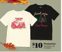 Giant Tiger Flocked tee offer