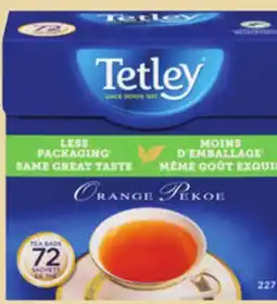 Giant Tiger Tetley tea offer