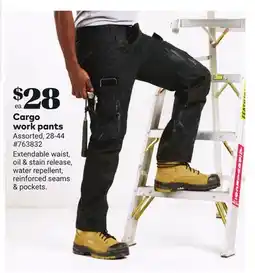 Giant Tiger TRADESMAX PRO Cargo work pants offer