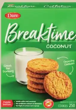 Giant Tiger Dare Breaktime cookies offer