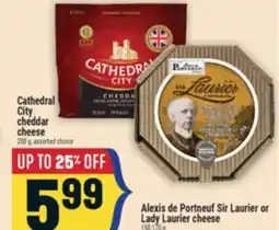 Marché Adonis Cathedral City cheddar cheese offer