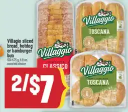 Marché Adonis VILLAGIO SLICED BREAD, HOTDOG OR HAMBURGER BUN offer