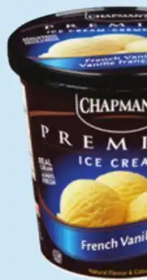 Giant Tiger Chapman's Premium ice cream offer
