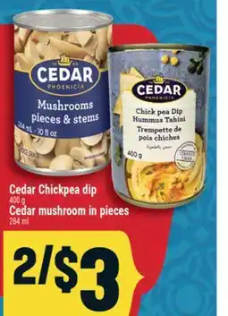 Marché Adonis Cedar Chickpea dip offer