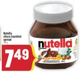 Marché Adonis Nutella choco hazelnut spread offer