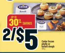 Marché Adonis CEDAR FROZEN PHYLLO OR KATAIFI DOUGH offer