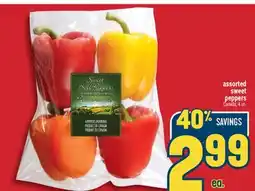 Marché Adonis ASSORTED SWEET PEPPERS offer