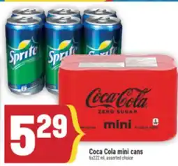 Marché Adonis COCA COLA MINI CANS offer
