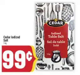 Marché Adonis CEDAR IODIZED SALT offer