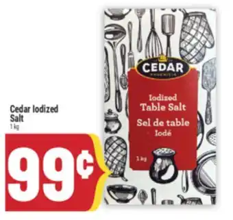 Marché Adonis CEDAR IODIZED SALT offer