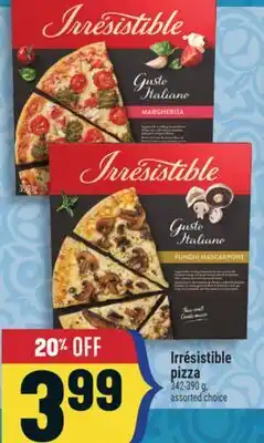 Marché Adonis IRRÉSISTIBLE PIZZA offer