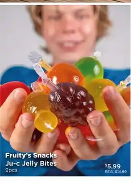Showcase Fruity's Snacks Ju-c Jelly Bites offer