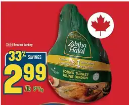 Marché Adonis Halal FROZEN TURKEY offer