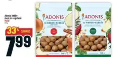 Marché Adonis ADONIS KEBBE MEAT OR VEGETABLE offer