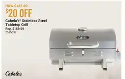Cabela's Cabela's Stainless Steel Tabletop Grill offer