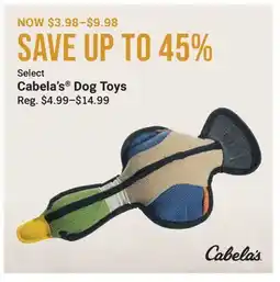 Cabela's Select Cabela's Dog Toys offer