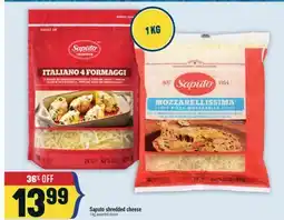 Marché Adonis SAPUTO SHREDDED CHEESE offer