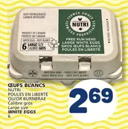 Marché Bonichoix NUTRI WHITE EGGS offer