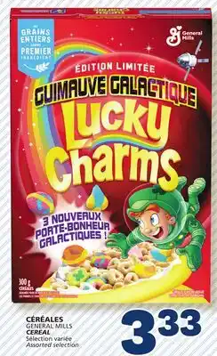 Marché Bonichoix GENERAL MILLS CEREAL offer