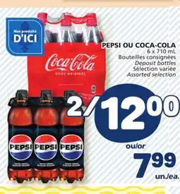 Marché Bonichoix PEPSI OU COCA-COLA offer