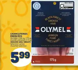 Marché Bonichoix OLYMEL SHAVED DELI MEATS offer