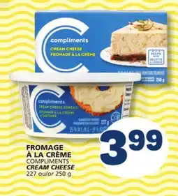 Marché Bonichoix COMPLIMENTS CREAM CHEESE offer
