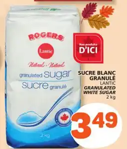 Marché Bonichoix LANTIC GRANULATED WHITE SUGAR offer