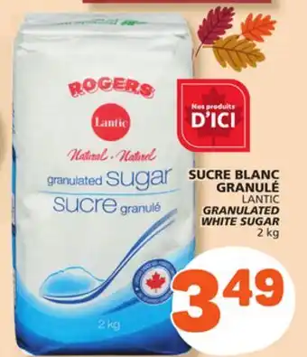 Marché Bonichoix LANTIC GRANULATED WHITE SUGAR offer