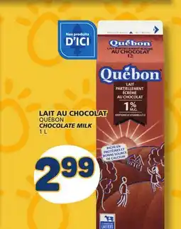 Marché Bonichoix QUÉBON CHOCOLATE MILK offer