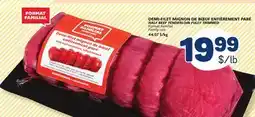 Marché Bonichoix HALF BEEF TENDERLOIN FULLY TRIMMED offer