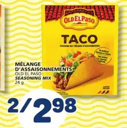Marché Bonichoix OLD EL PASO SEASONING MIX offer