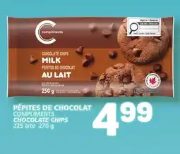 Marché Bonichoix COMPLIMENTS CHOCOLATE CHIPS offer