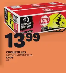 Marché Bonichoix LAY'S OR RUFFLES CHIPS offer