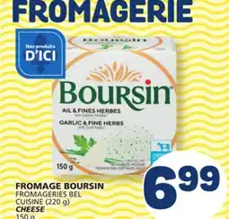 Marché Bonichoix BOURSIN CHEESE offer