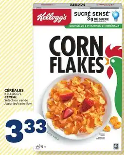 Marché Bonichoix KELLOGG'S CEREAL offer