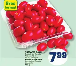 Marché Bonichoix GRAPE TOMATOES offer