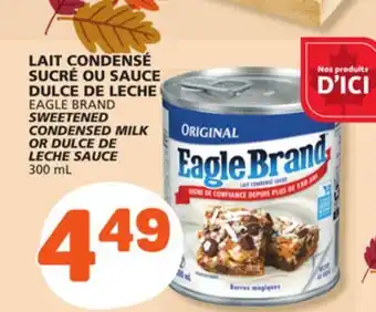 Marché Bonichoix EAGLE BRAND SWEETENED SWEETENED CONDENSED MILK offer